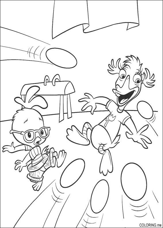 Desenho gratuito Chicken Little #73061 da colecao Filmes de Animação para imprimir