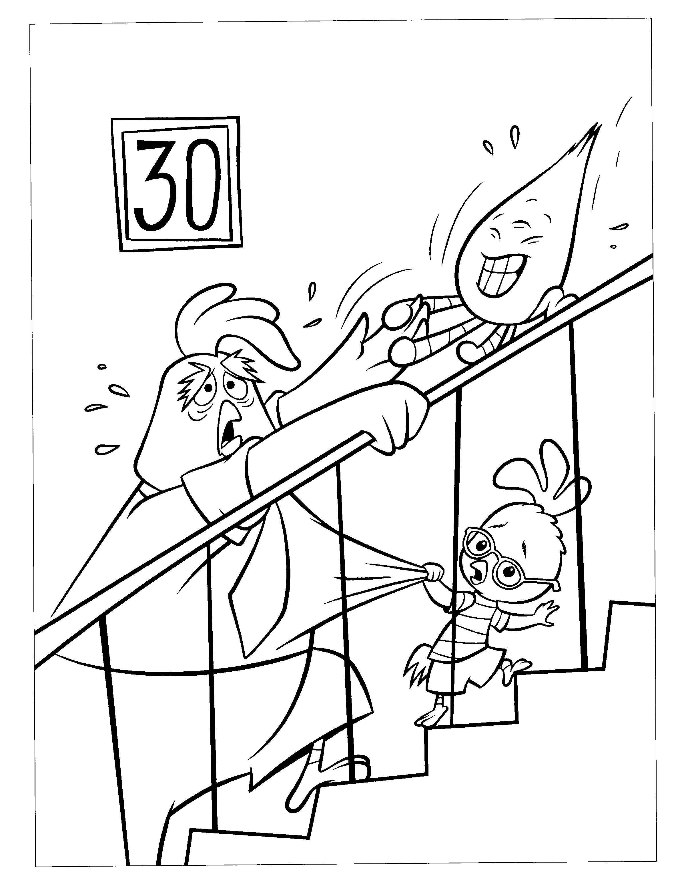 Desenho gratuito Chicken Little #73138 da colecao Filmes de Animação para imprimir