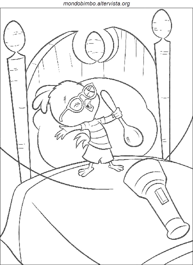 Desenho gratuito Chicken Little #73165 da colecao Filmes de Animação para imprimir
