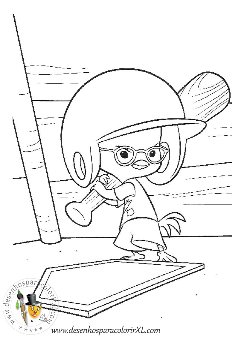 Desenho gratuito Chicken Little #73201 da colecao Filmes de Animação para imprimir