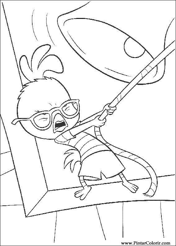 Linda página de Chicken Little #73255 para colorir, da coleção Filmes de Animação, baixe grátis