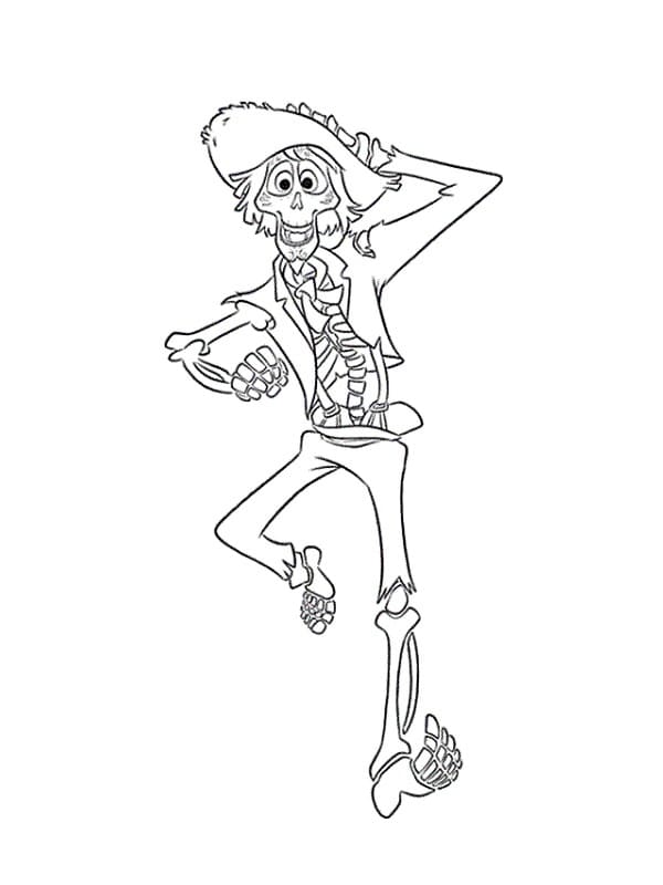 Desenho gratuito Coco Disney #185264 da colecao Filmes de Animação para imprimir