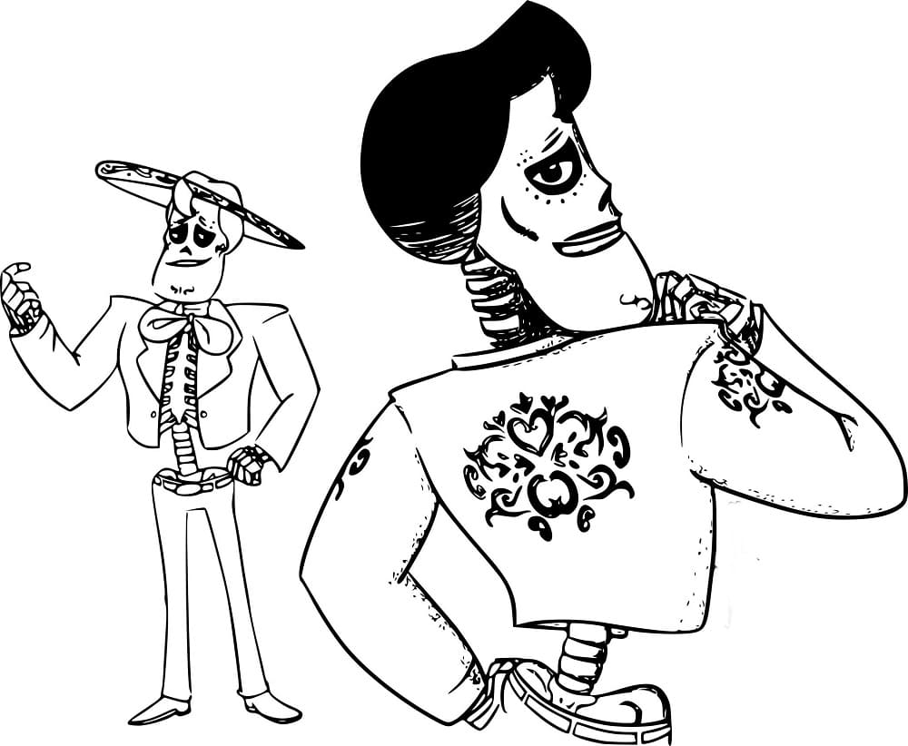 Desenho gratuito Coco Disney #185266 da colecao Filmes de Animação para imprimir Desenho gratuito Coco Disney #185266 da colecao Filmes de Animação para imprimir