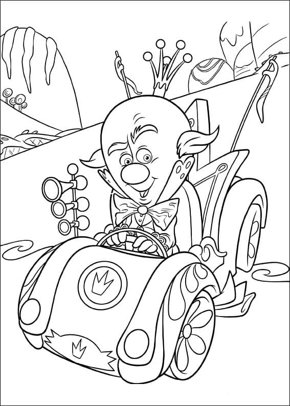 Desenho gratuito Detona Ralph #206240 da colecao Filmes de Animação para imprimir