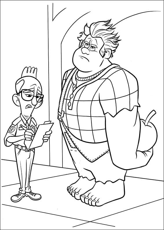 Desenho gratuito Detona Ralph #206257 da colecao Filmes de Animação para imprimir