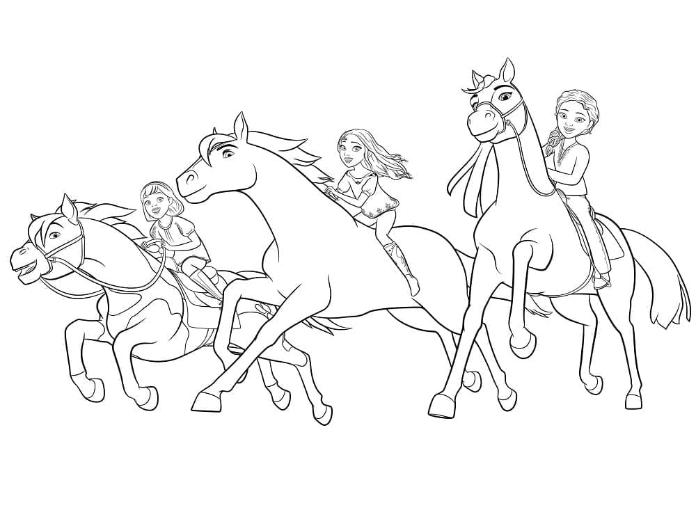 Página para colorir: Espírito (Filmes de Animação) #195424 - Páginas para Colorir Imprimíveis Gratuitamente