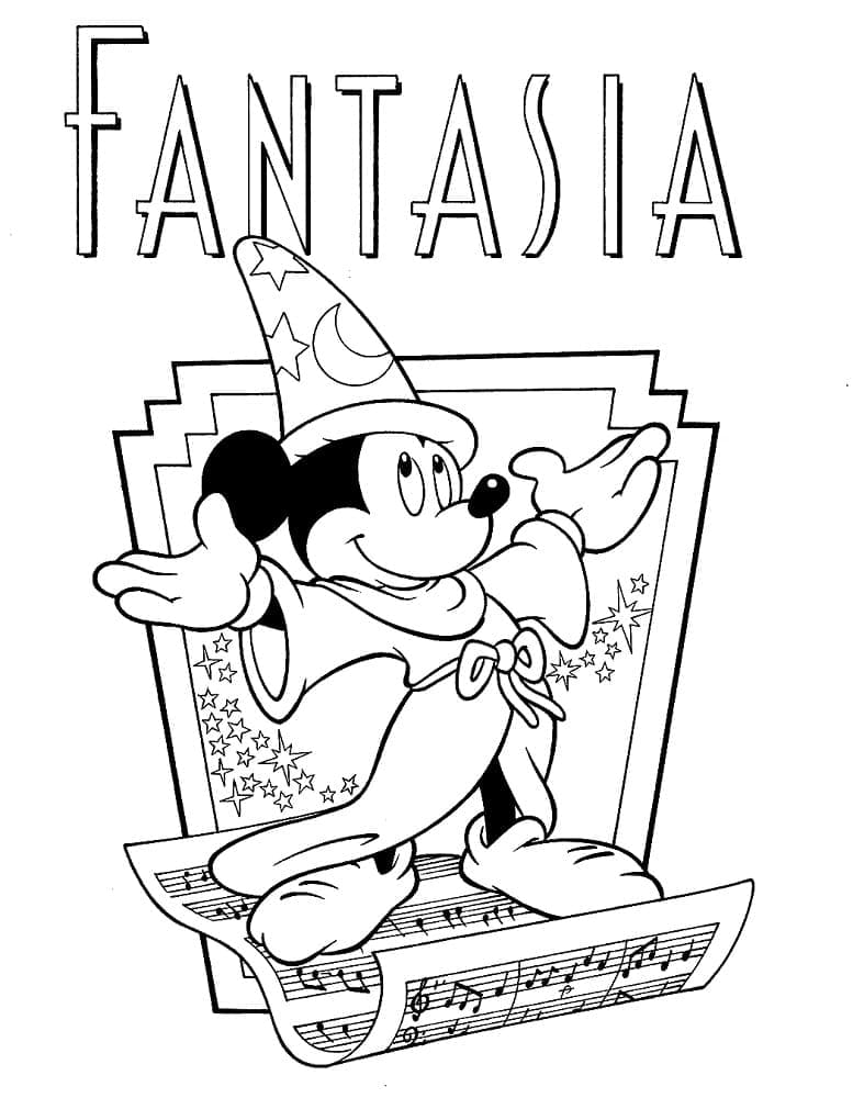 Desenho gratuito Fantasia #204798 da colecao Filmes de Animação para imprimir