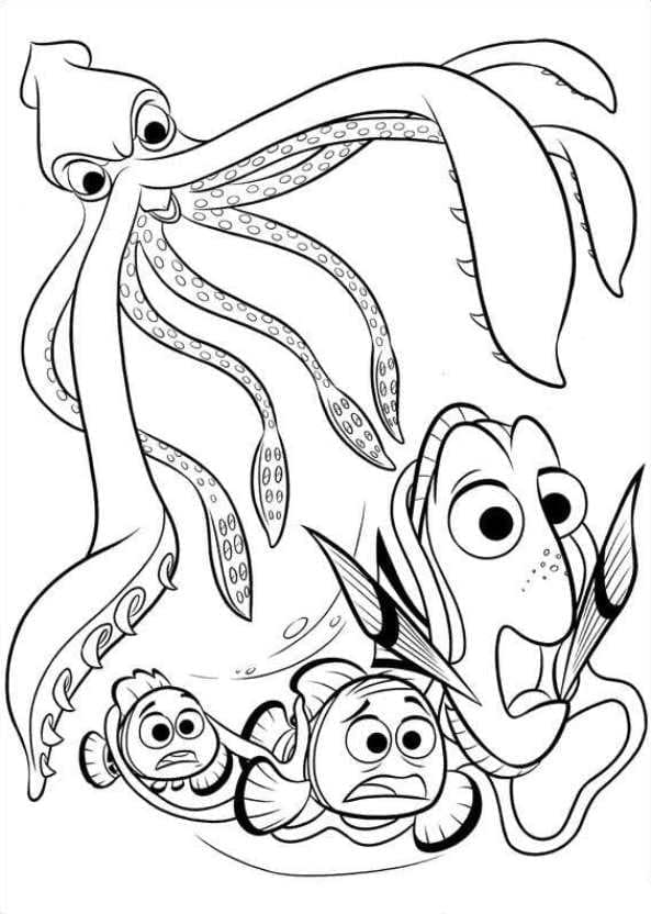 Imagem para colorir de Finding Dory #196082 da nossa coleção Filmes de Animação, fácil de imprimir Imagem para colorir de Finding Dory #196082 da nossa coleção Filmes de Animação, fácil de imprimir