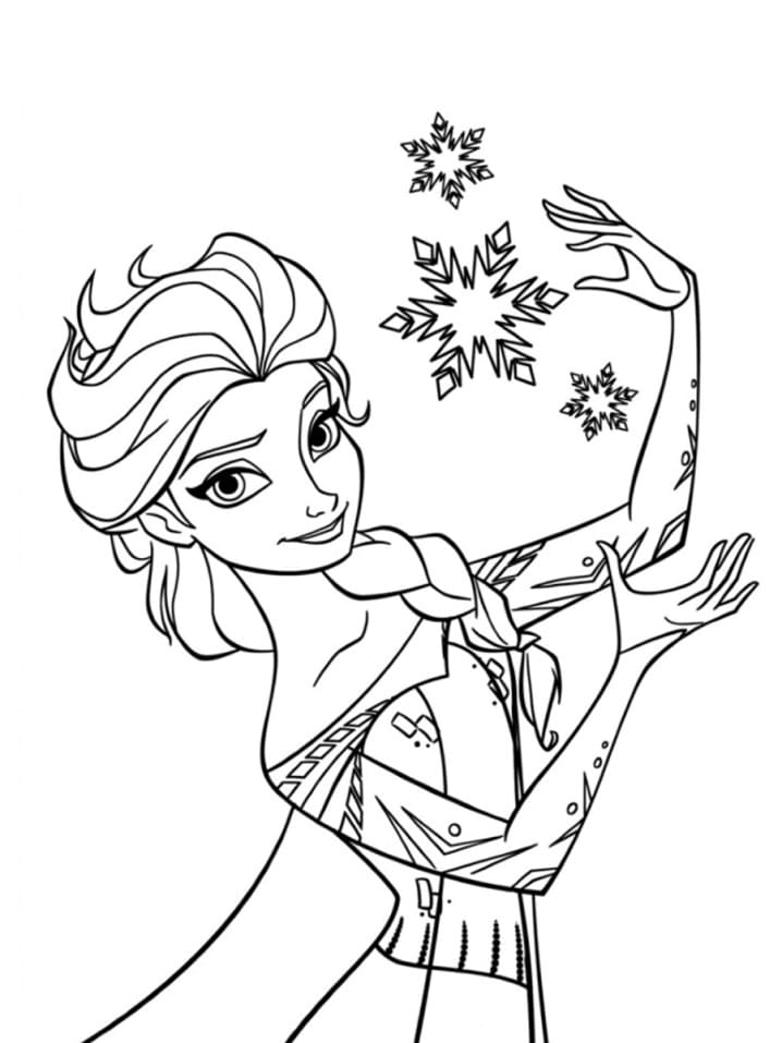 Desenho gratuito Frozen #175563 da colecao Filmes de Animação para imprimir