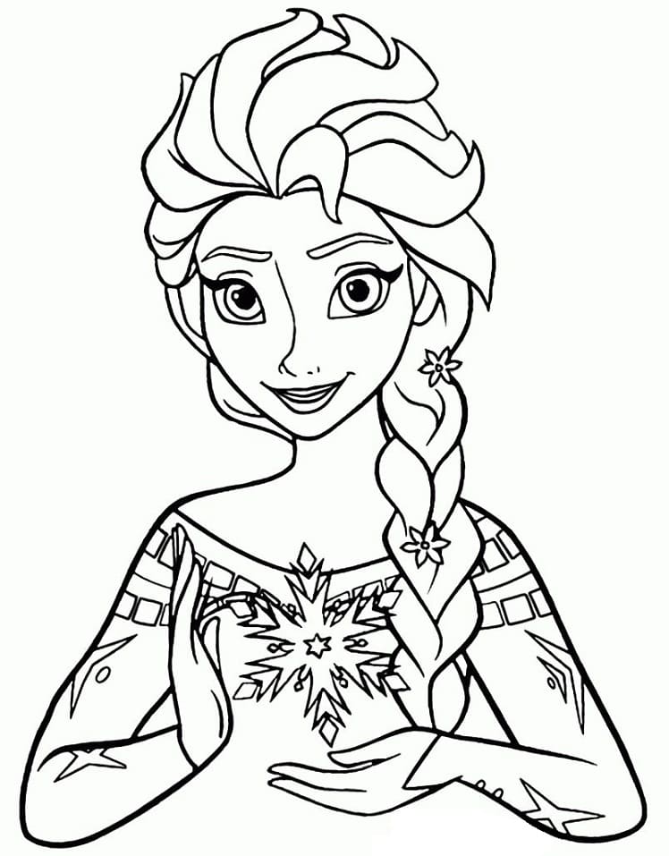 Desenho gratuito Frozen #175572 da colecao Filmes de Animação para imprimir