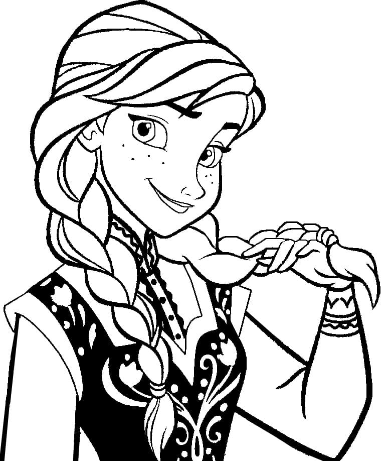 Desenho gratuito Frozen #175627 da colecao Filmes de Animação para imprimir