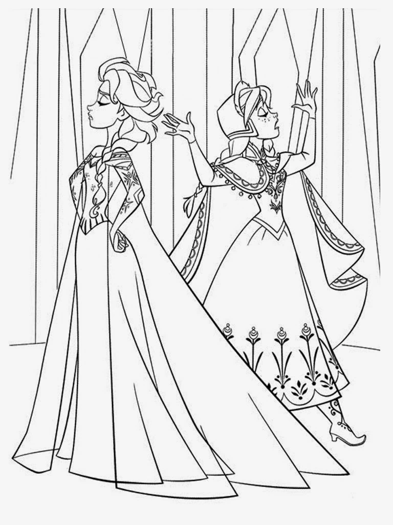 Desenho gratuito Frozen #71731 da colecao Filmes de Animação para imprimir