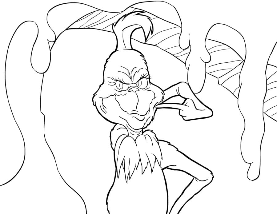 Desenho gratuito Grinch #188348 da colecao Filmes de Animação para imprimir