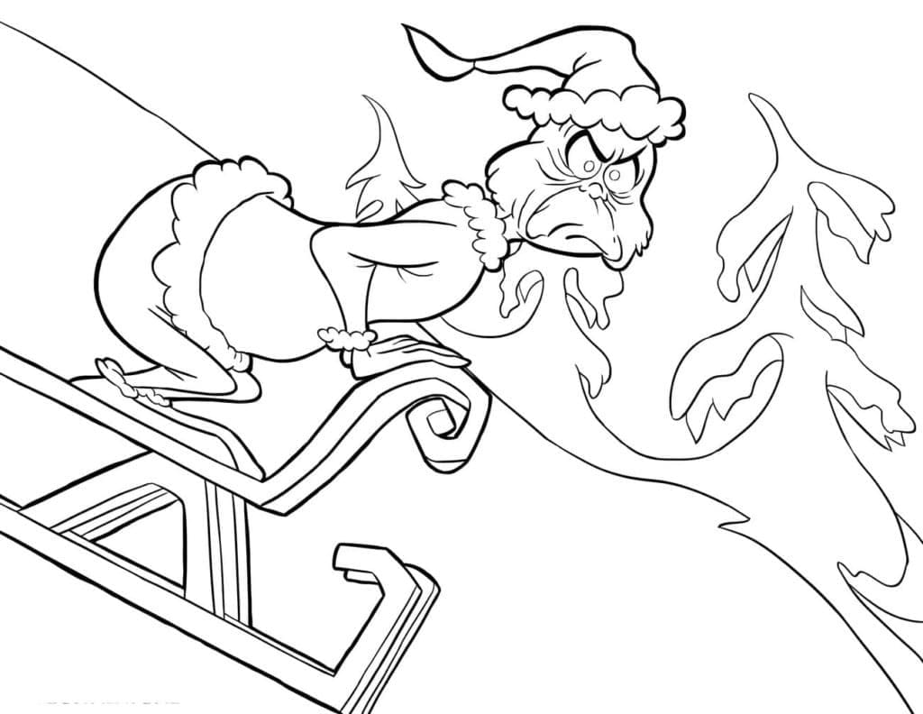 Desenho gratuito Grinch #188375 da colecao Filmes de Animação para imprimir