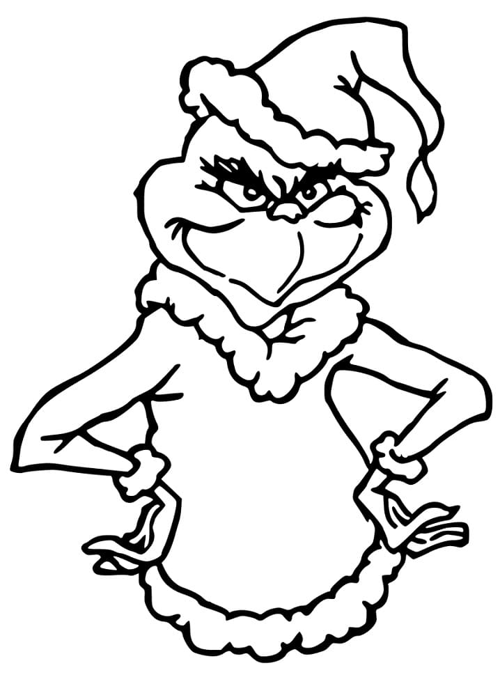 Desenho gratuito Grinch #188376 da colecao Filmes de Animação para imprimir