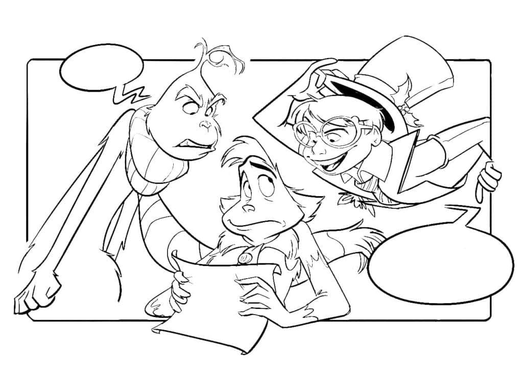 Desenho gratuito Grinch #188386 da colecao Filmes de Animação para imprimir