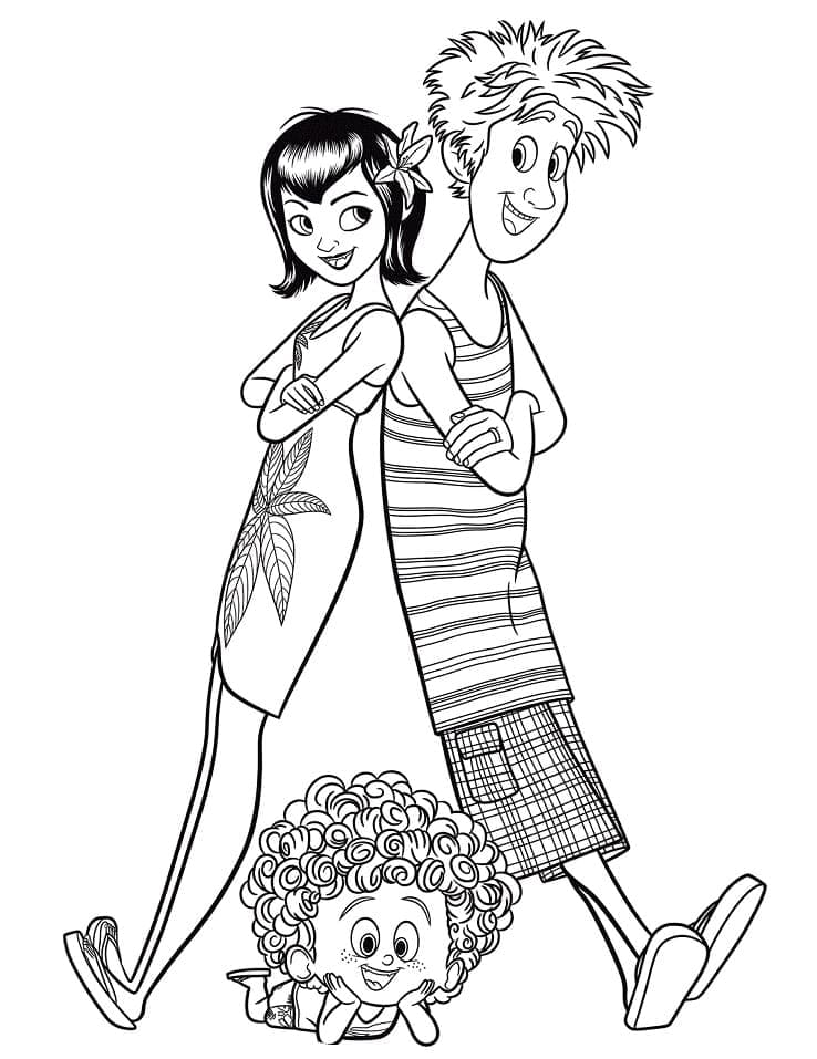 Página para colorir: Hotel Transylvania (Filmes de Animação) #187959 - Páginas para Colorir Imprimíveis Gratuitamente