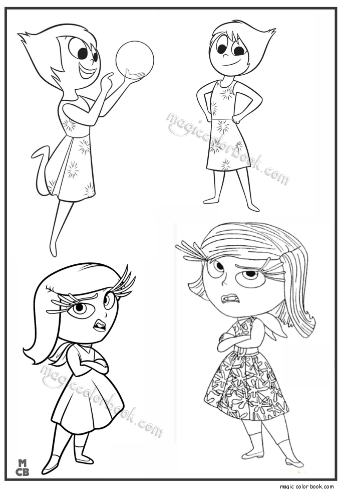 Desenho gratuito Inside Out #131689 da colecao Filmes de Animação para imprimir