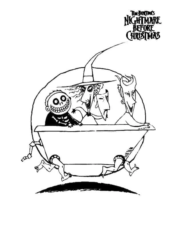 Desenho gratuito Jack Skellington #202312 da colecao Filmes de Animação para imprimir