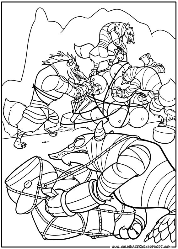 Desenho gratuito Kung Fu Panda #73391 da colecao Filmes de Animação para imprimir