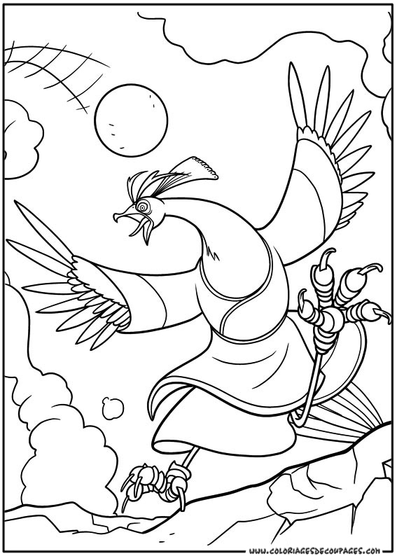 Desenho gratuito Kung Fu Panda #73444 da colecao Filmes de Animação para imprimir