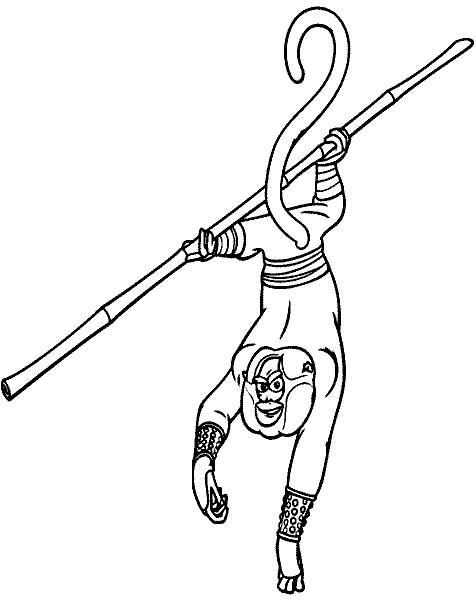 Desenho gratuito Kung Fu Panda #73560 da colecao Filmes de Animação para imprimir
