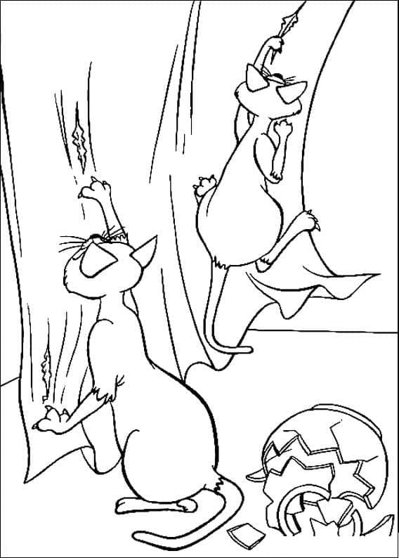 Desenho gratuito Lady e the Tramp #206471 da colecao Filmes de Animação para imprimir