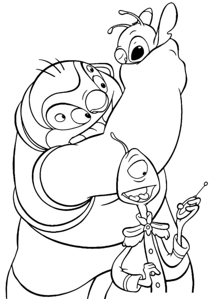 Desenho gratuito Lilo e Stitch #187498 da colecao Filmes de Animação para imprimir