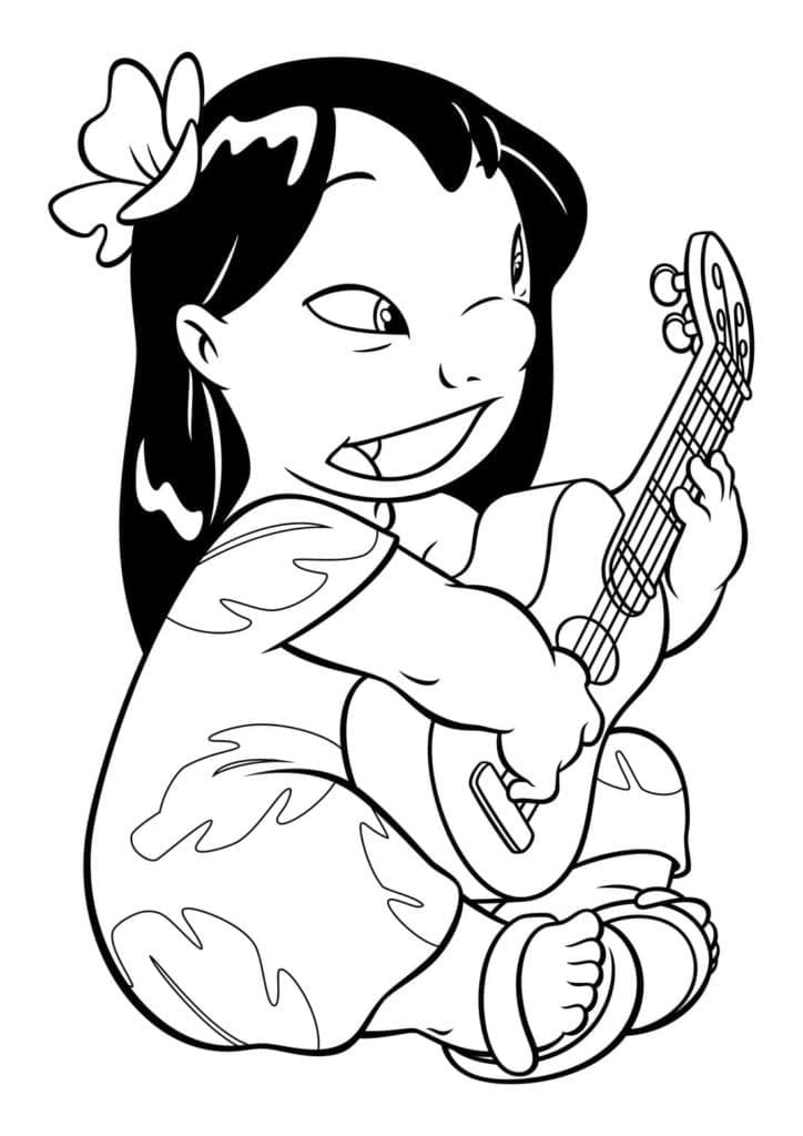 Desenho gratuito Lilo e Stitch #187515 da colecao Filmes de Animação para imprimir