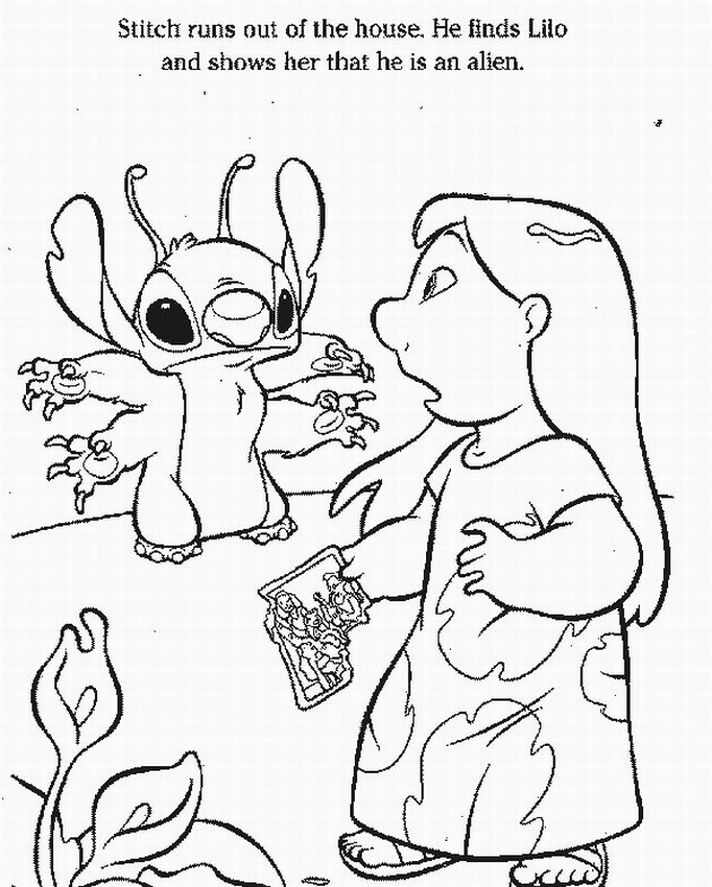Desenho gratuito Lilo e Stitch #44911 da colecao Filmes de Animação para imprimir