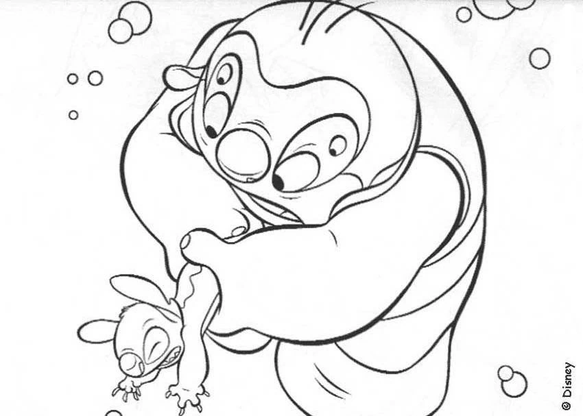 Desenho gratuito Lilo e Stitch #44930 da colecao Filmes de Animação para imprimir