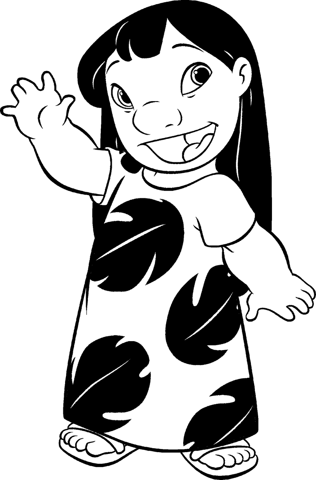 Página para colorir: Lilo e Stitch (Filmes de Animação) #44987 - Páginas para Colorir Imprimíveis Gratuitamente