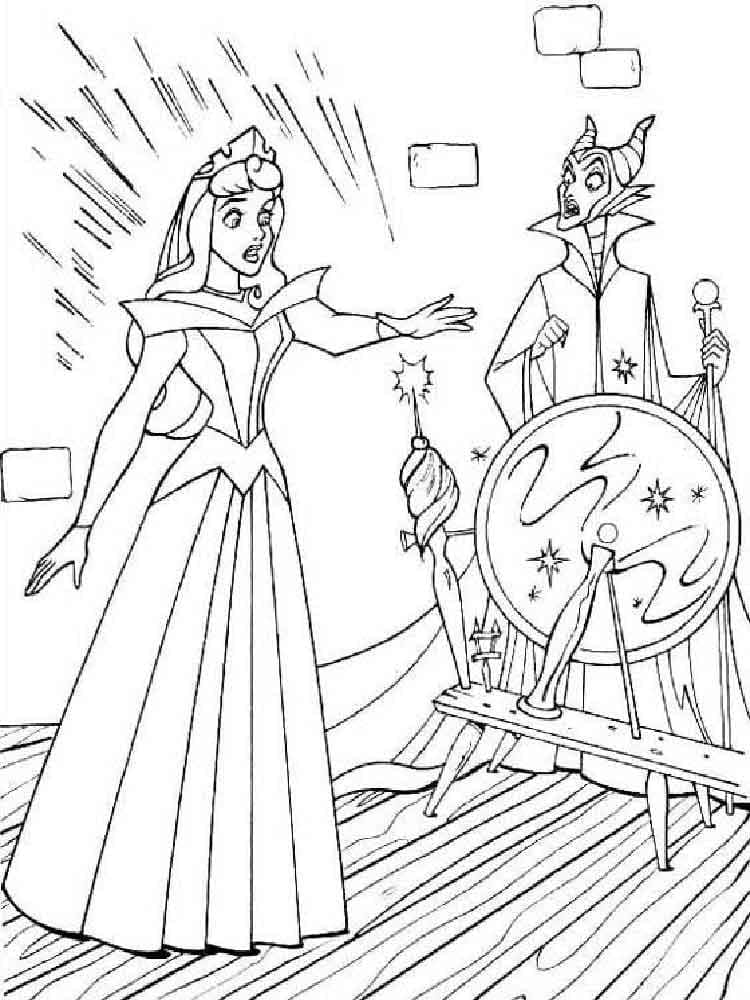 Desenho gratuito Malévola (Disney) #208925 da colecao Filmes de Animação para imprimir