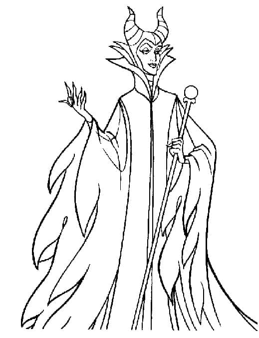 Desenho gratuito Malévola (Disney) #208948 da colecao Filmes de Animação para imprimir