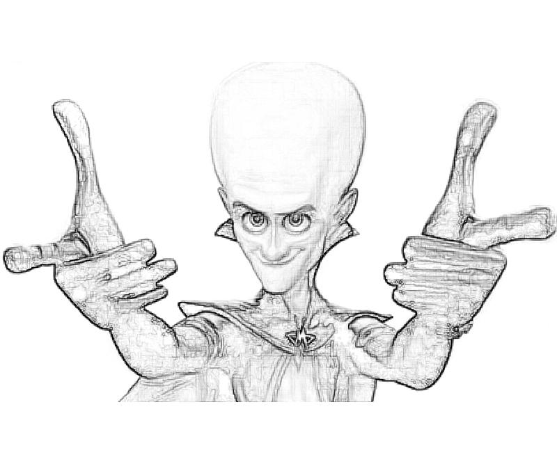 Desenho gratuito Megamind #46509 da colecao Filmes de Animação para imprimir