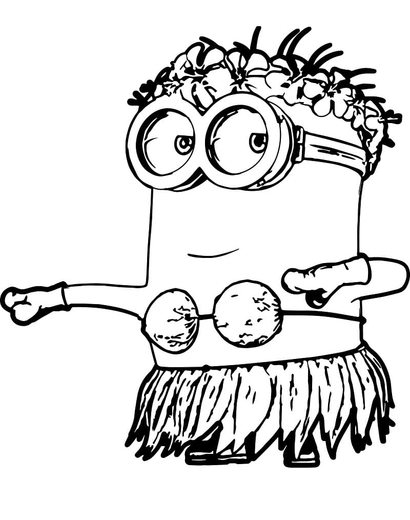 Desenho gratuito Minion #183425 da colecao Filmes de Animação para imprimir