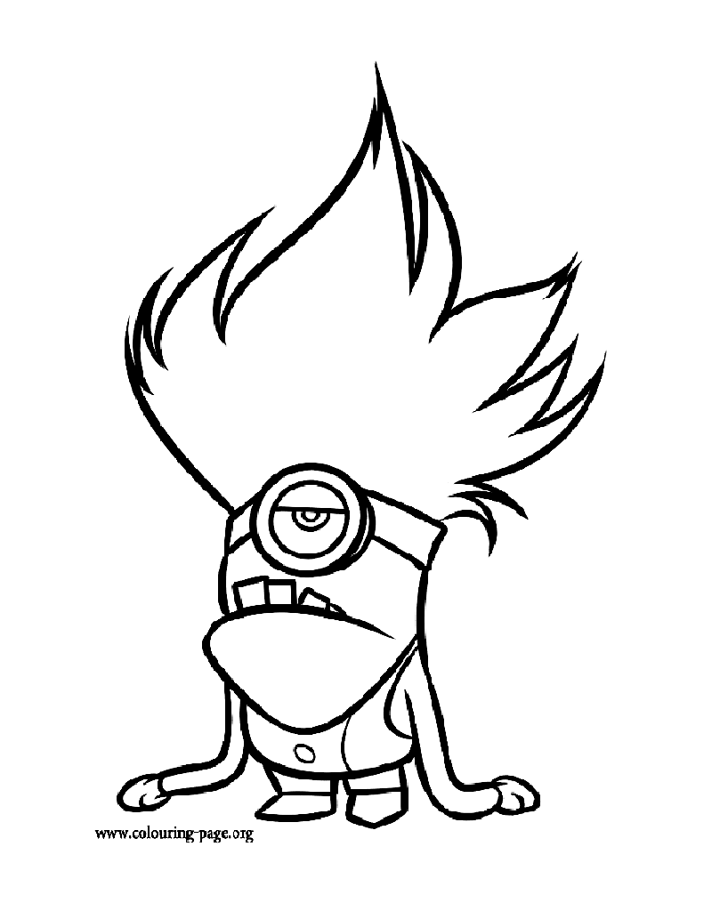 Página para colorir: Minions (Filmes de Animação) #72175 - Páginas para Colorir Imprimíveis Gratuitamente