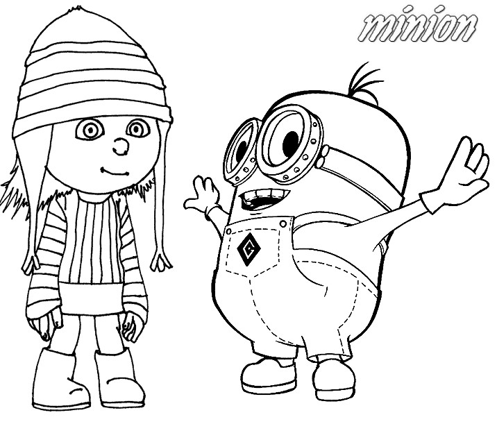 Página para colorir: Minions (Filmes de Animação) #72201 - Páginas para Colorir Imprimíveis Gratuitamente