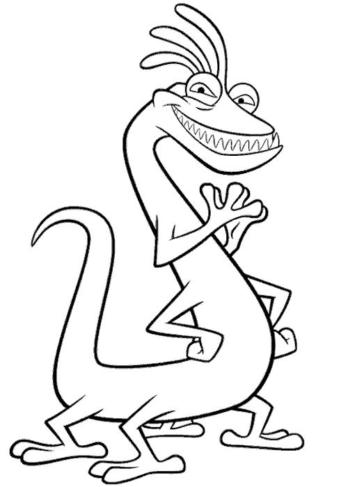 Desenho gratuito Monsters Inc. #132313 da colecao Filmes de Animação para imprimir