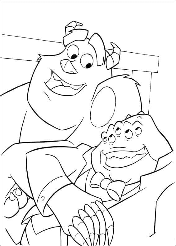 Desenho gratuito Monsters Inc. #198360 da colecao Filmes de Animação para imprimir