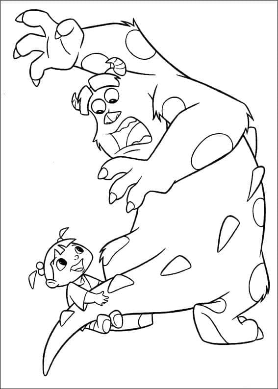 Desenho gratuito Monsters Inc. #198366 da colecao Filmes de Animação para imprimir