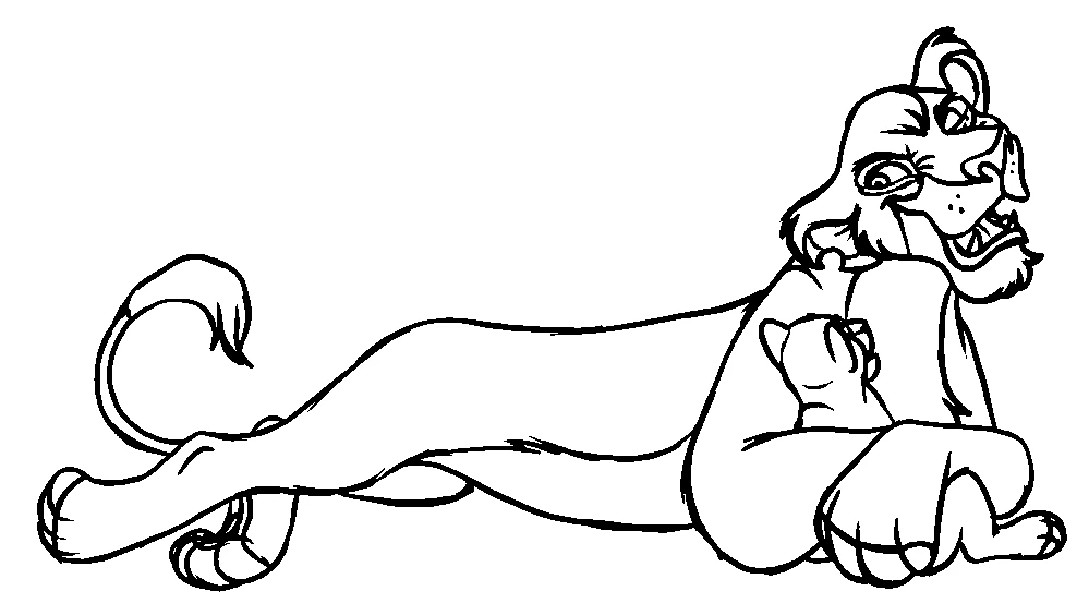 Desenho gratuito O Rei Leão #73742 da colecao Filmes de Animação para imprimir