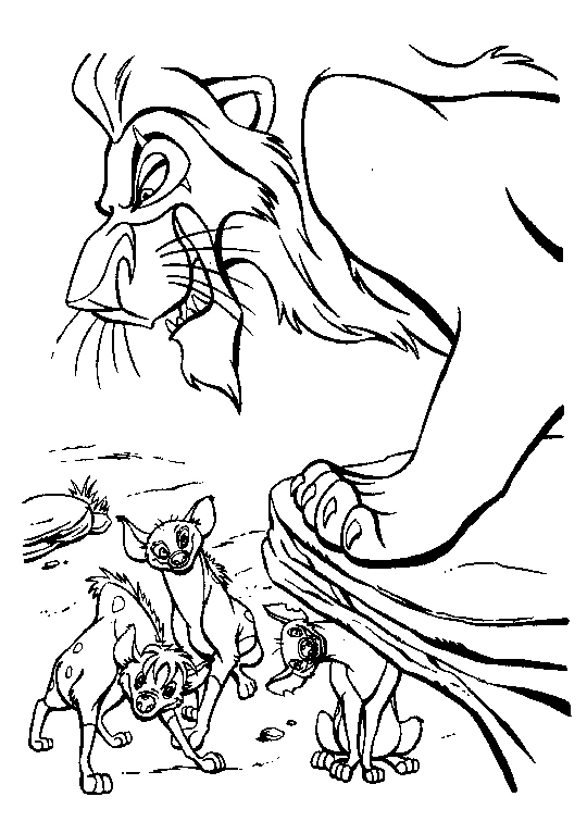 Página para colorir: O Rei Leão (Filmes de Animação) #73800 - Páginas para Colorir Imprimíveis Gratuitamente