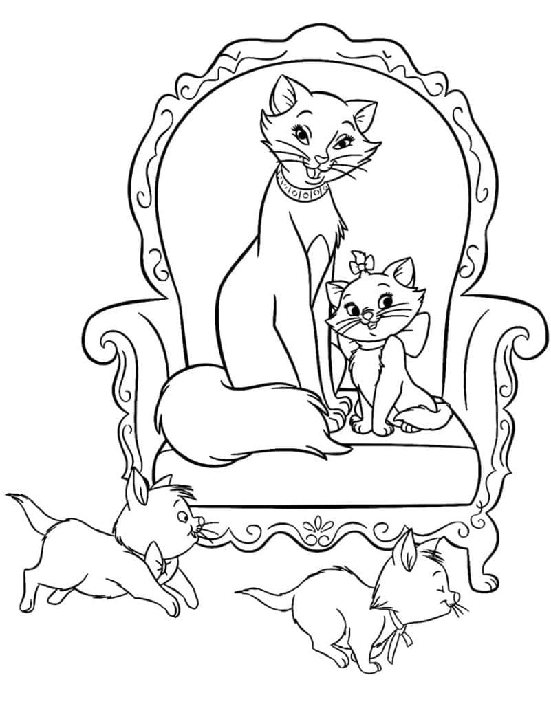 Desenho gratuito Os Aristogatos #198876 da colecao Filmes de Animação para imprimir