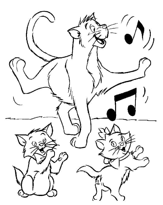 Desenho gratuito Os Aristogatos #198882 da colecao Filmes de Animação para imprimir Desenho gratuito Os Aristogatos #198882 da colecao Filmes de Animação para imprimir