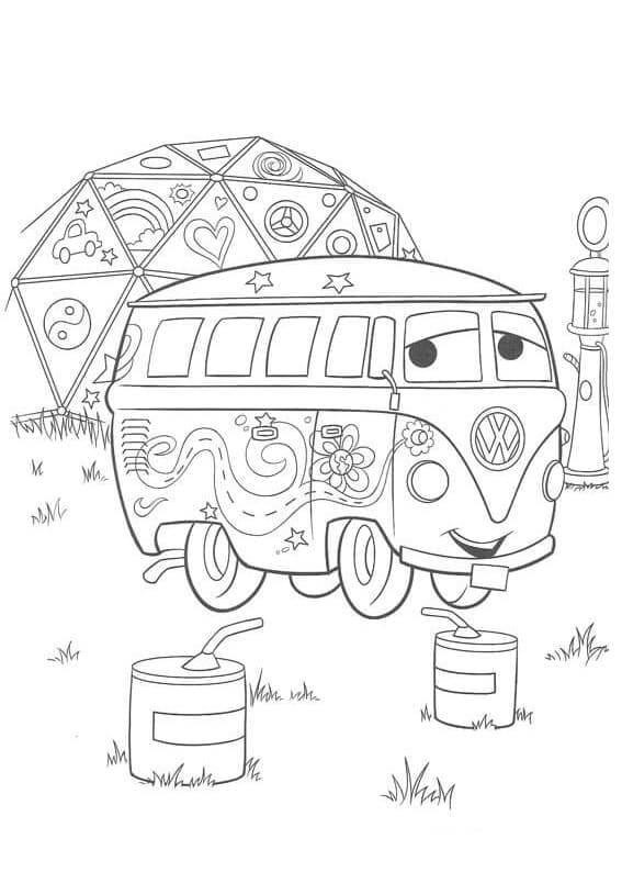 Desenho gratuito Os Bagnoles (Cars) #199892 da colecao Filmes de Animação para imprimir