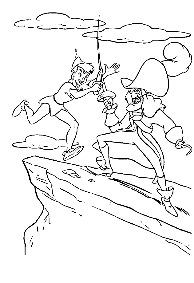 Desenho gratuito Peter Pan #128827 da colecao Filmes de Animação para imprimir