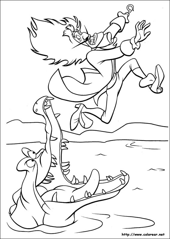 Página para colorir: Peter Pan (Filmes de Animação) #128860 - Páginas para Colorir Imprimíveis Gratuitamente