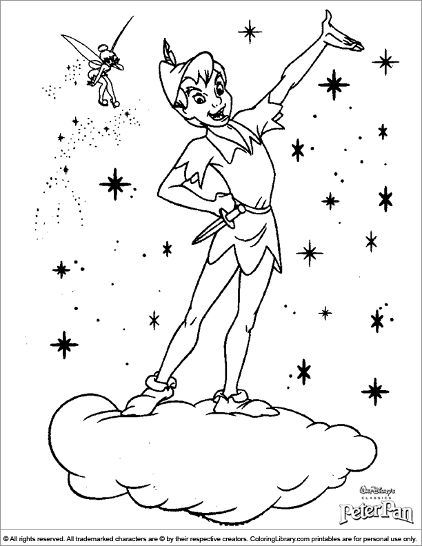 Desenho gratuito Peter Pan #128951 da colecao Filmes de Animação para imprimir