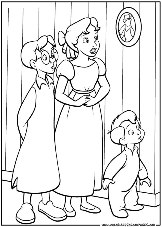 Desenho gratuito Peter Pan #128984 da colecao Filmes de Animação para imprimir
